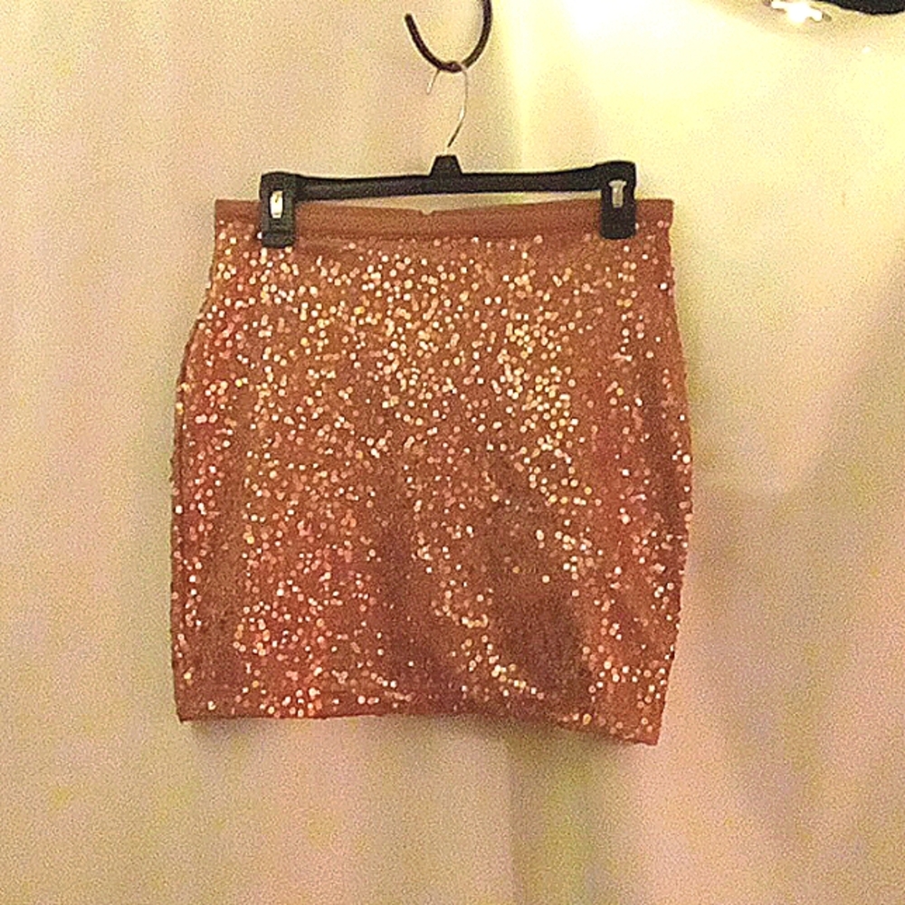 Sequins  mini skirt by h&m  sm